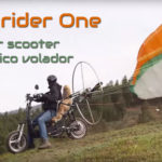 Skyrider One: el primer scooter con paramotor eléctrico